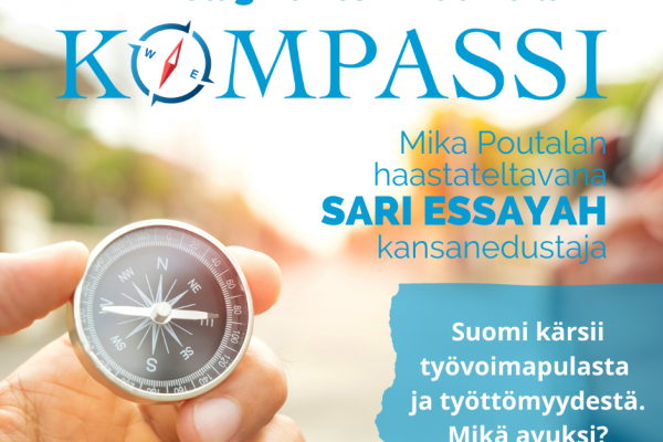 Uusi keskusteluohjelma Kompassi alkaa AlfaTV:n kanavalla 3.10.