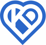KD sininen sydänlogo (png)