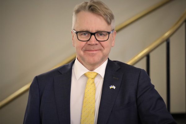 Kansanedustaja Peter Östman KD eduskuntaryhmän uusi puheenjohtaja
