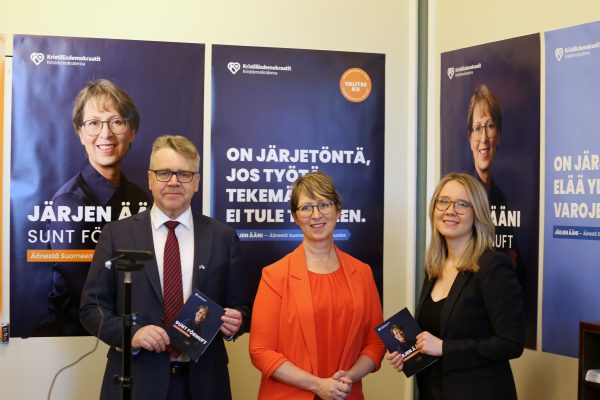 Kristillisdemokraattien täydet eduskuntavaalien ehdokaslistat jätetty!