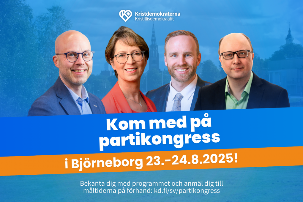 Partikongress 23.-24.8. i Björneborg