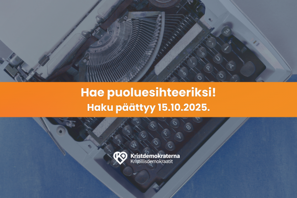puoluesihteeriksi