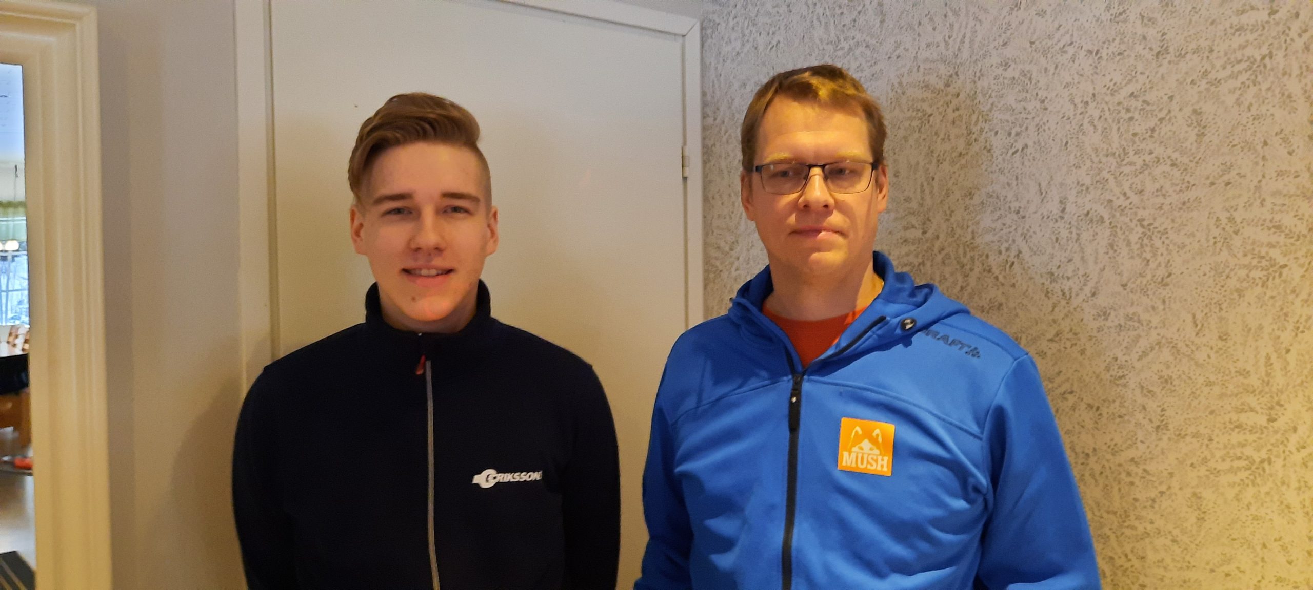 Isä innosti myös pojan vaaleihin Roger Pettersson ja Jakob Pettersson