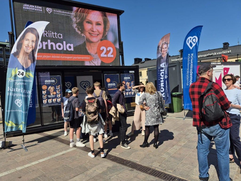 Eurovaalit 2024, eurovaalikampanja, vaalikontti