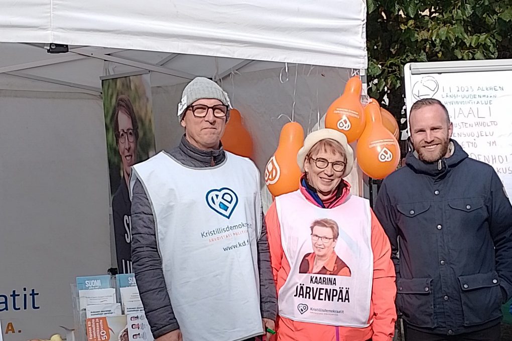 Uudenmaan KD nimesi eduskuntavaaliehdokkaita