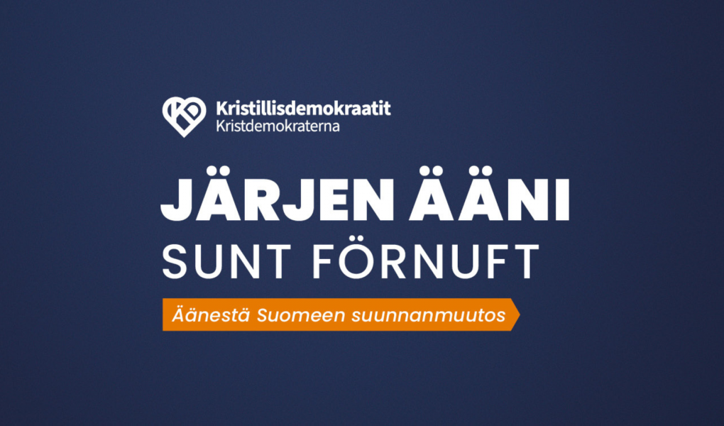 Eduskuntavaalien vaalipäivä 2.4. - katso KD:n ehdokkaat / Valdagen 2.4.