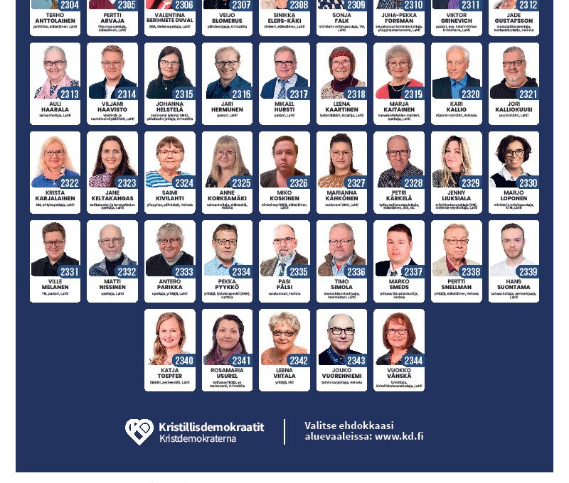 Päijät-Hämeen aluevaaliehdokkaat