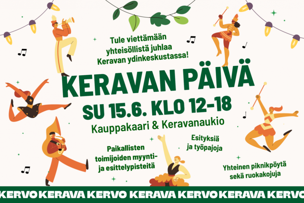 KD mukana Kerava-päivässä / Katso KD:n luottamuspaikat